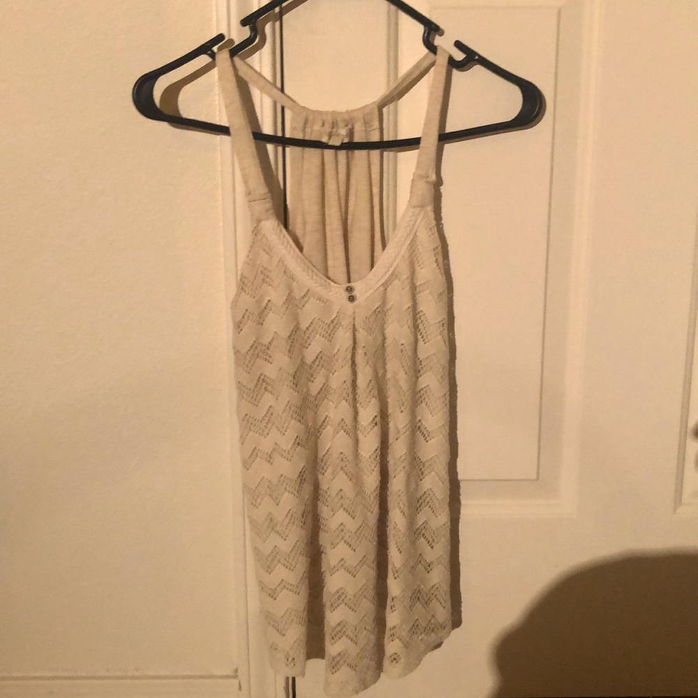 Beige Tank Top